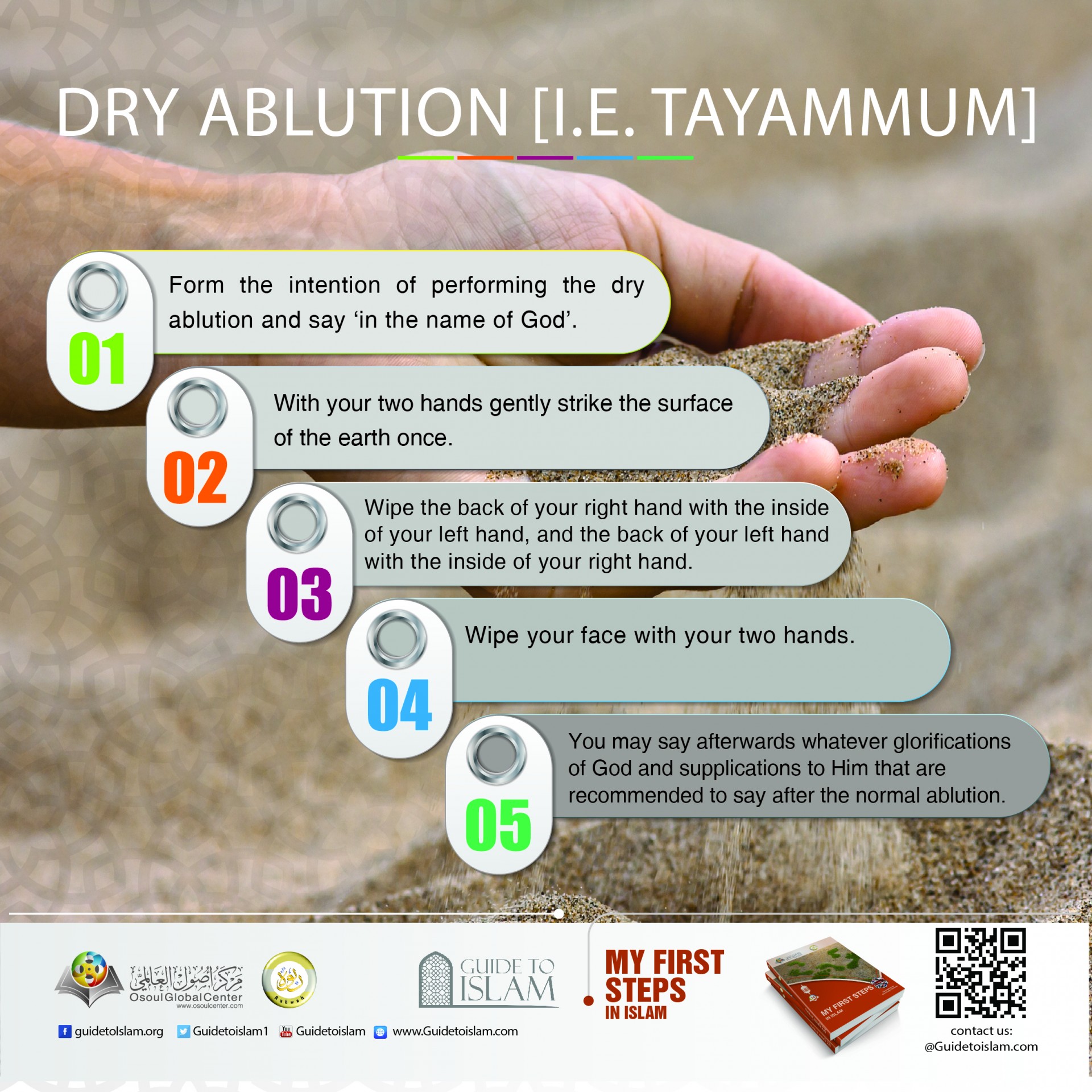 Dry ablution 'Tayammum'