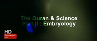 Quran & Science Part II : Embryology