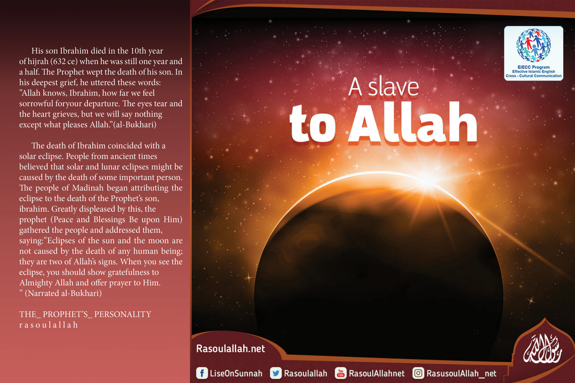 A slave to Allah