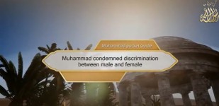 Muhammad condemned discrimination between male and female